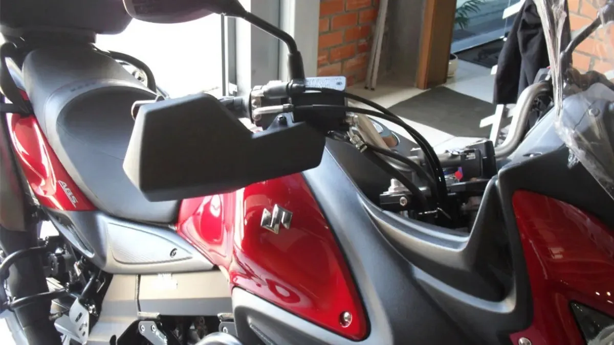 Protetor de Mão Start Racing V-Strom 650 Preto Lado Esquerdo/Direito