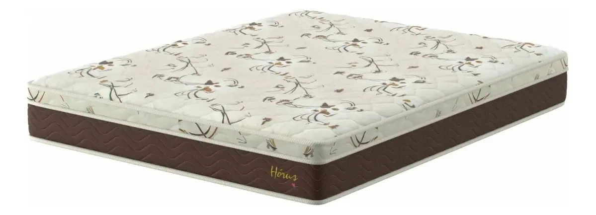Colchão Queen Hórus 1,58x1,98x0,26 Marrom Gfwt