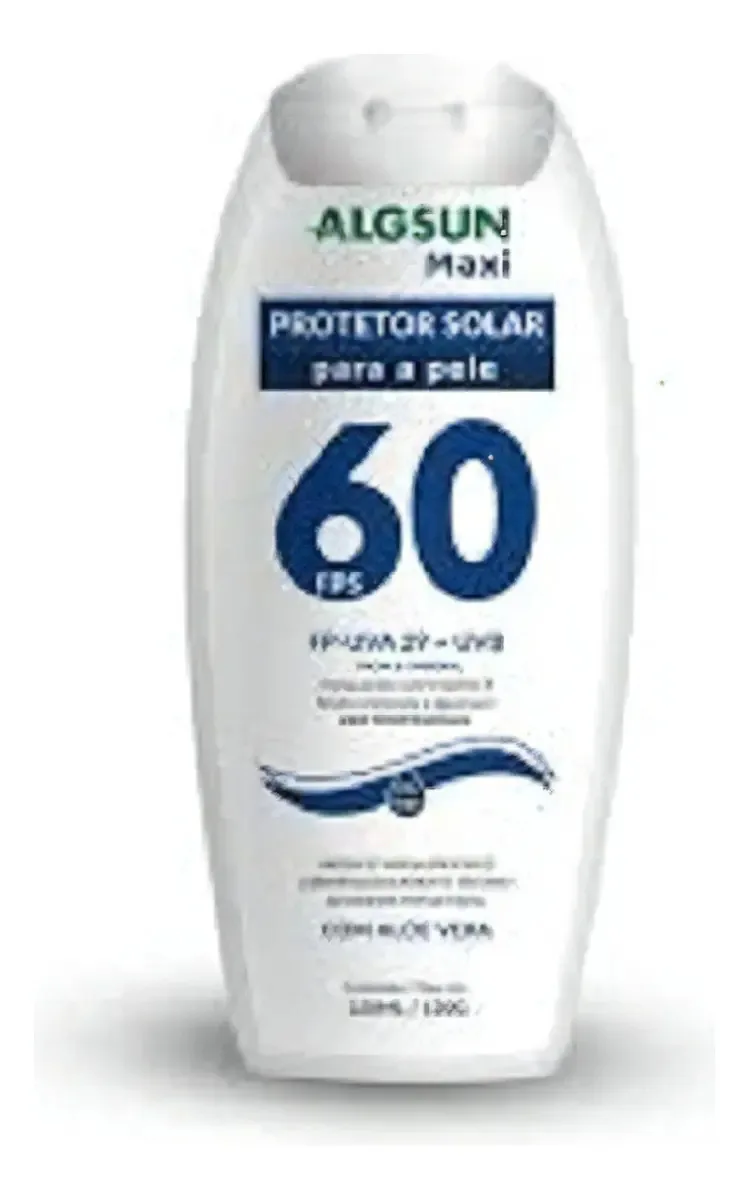 Protetor Solar Fps 60 Algsun Maxi