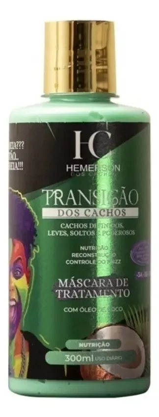 Máscara De Tratamento Transição - Hemerson Dos Cachos - 3