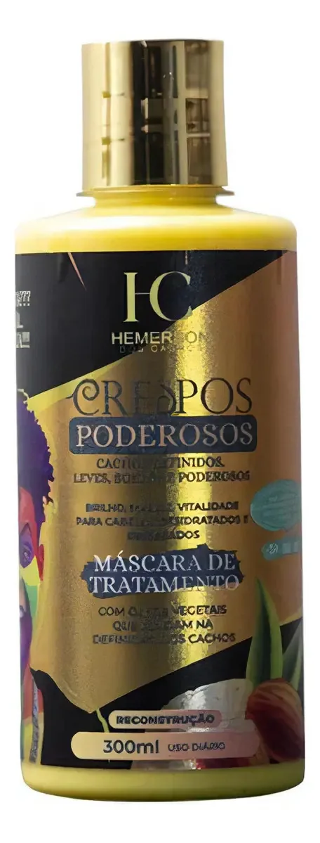 Hemerson Dos Cachos Crespos Poderosos Máscara Tratamento