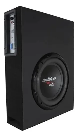 Caixa Amplificada Grave Sub 8' Unlike Slim 200w Rms