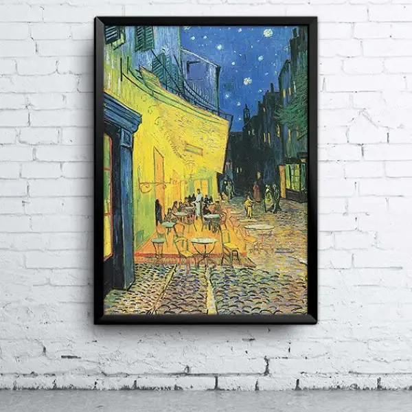 Quadro Van Gogh - Terrasse Des Cafés A4
