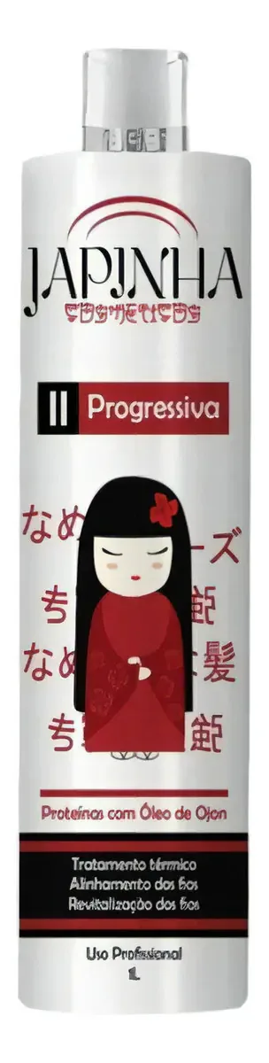Progressiva Japinha - Com Formol Máscara 1000ml Liso Extremo