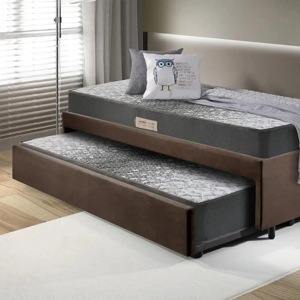 Bicama Box Solteiro 88x188 Com 2 Colchões Dual Firm Ecoflex