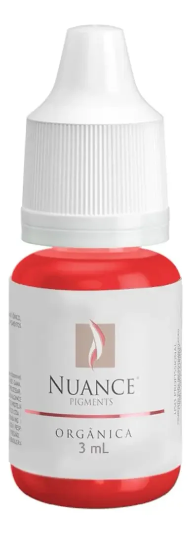 Pigmento para Micropigmentação Nuance Lábios Vermelho 3ml