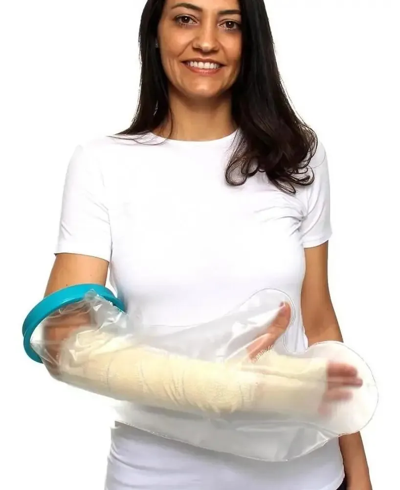 Protetor De Gesso Para Banho Longevitech Braços Impermeável