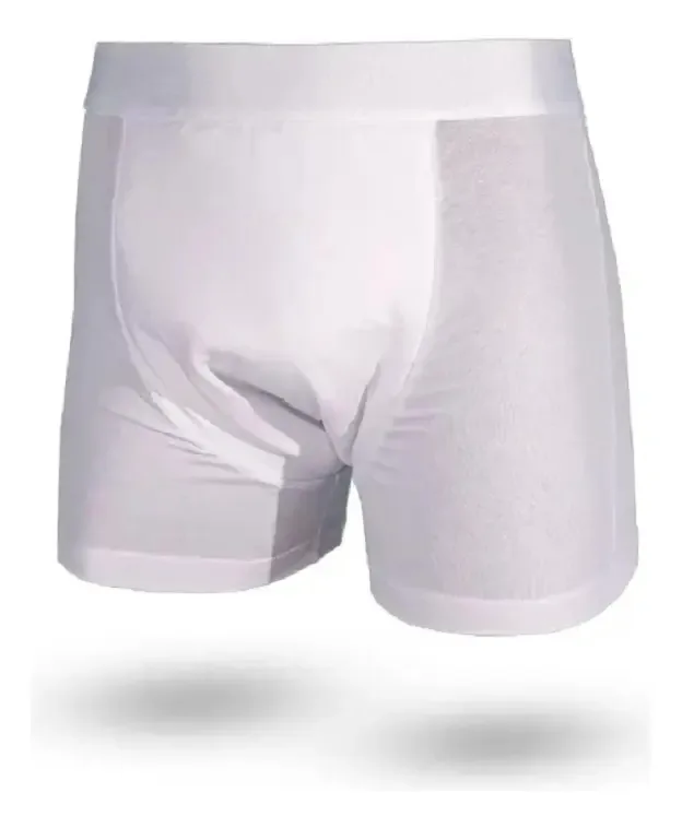 Roupa Íntima Absorvente Unissex Adulto Longevitech Tamanho Boxer P