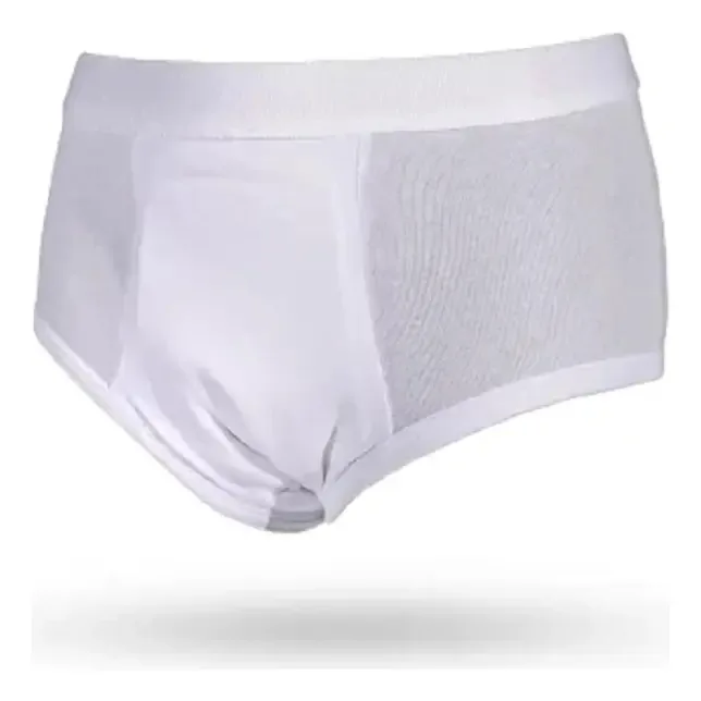 Roupa Íntima Absorvente Unissex Adulto Longevitech Tamanho Cavada P