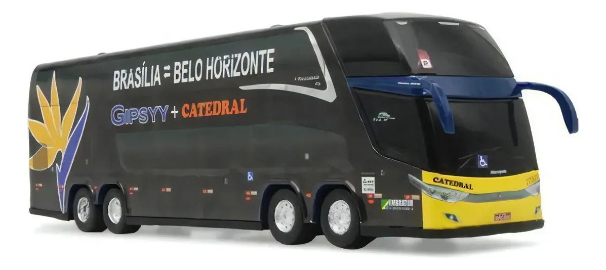 Ônibus Em Miniatura Gipsyy + Catedral New G7 Dd
