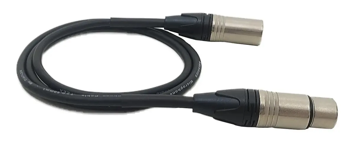 Cabo Color Profissional (XLR) Cabos Aquarius - 1 Mt