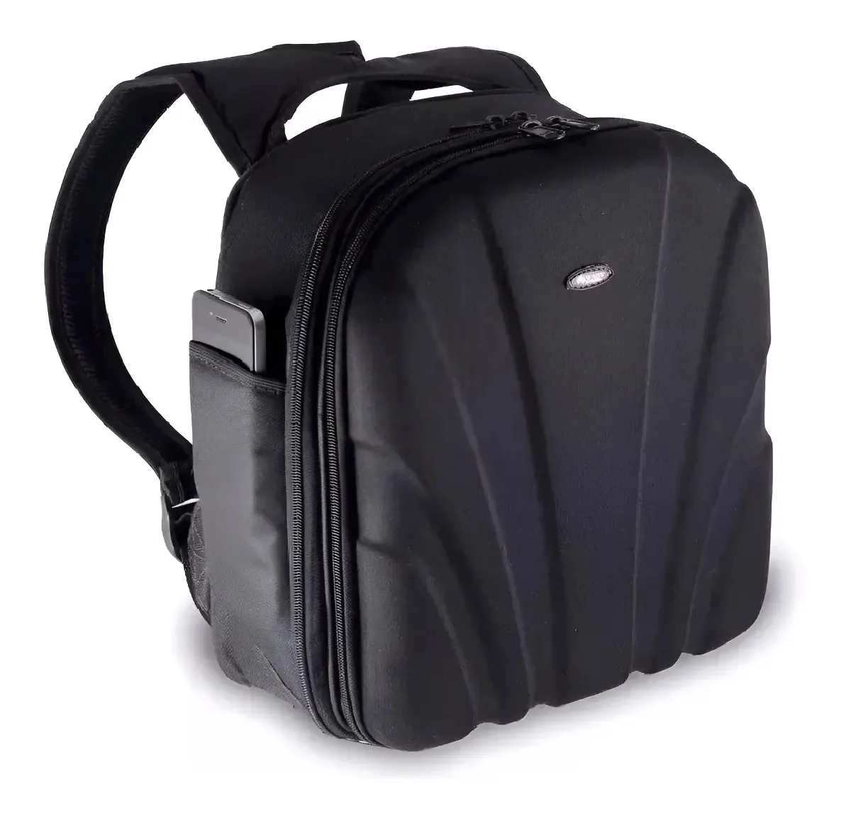 Mochila Rigida Para Câmera Profissional Fotografia Preta