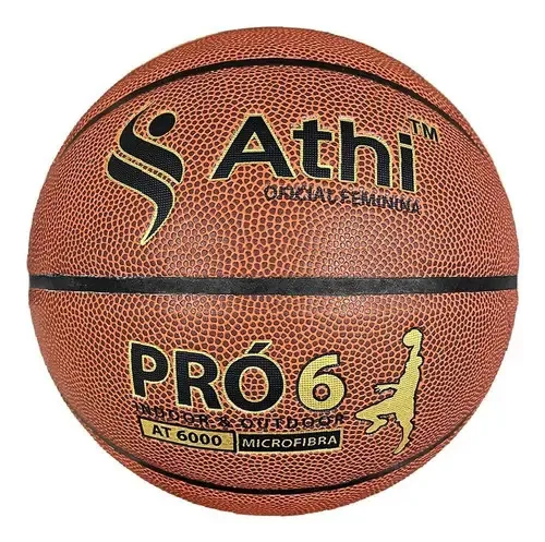 Bola Basquete - Microfibra - Oficial Feminina - Athi - Pró 6