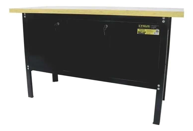 Bancada De Oficina Fechada Bmlf-1500 3 Portas - Lynus