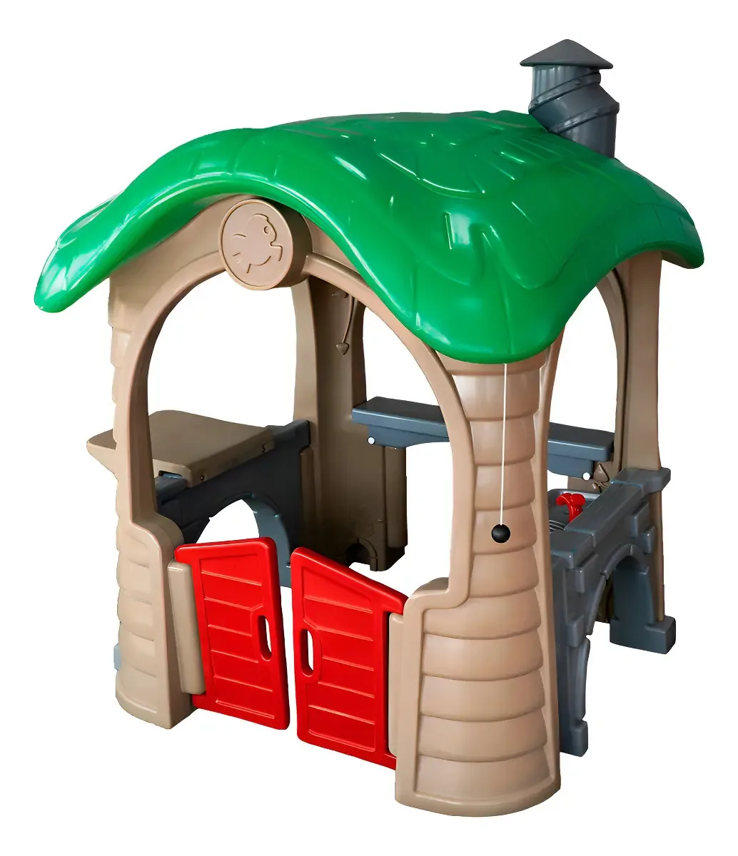 Casinha De Brinquedo Boneca Infantil Grande Petit Deluxe Freso com Campainha, Fácil Montagem e Limpeza