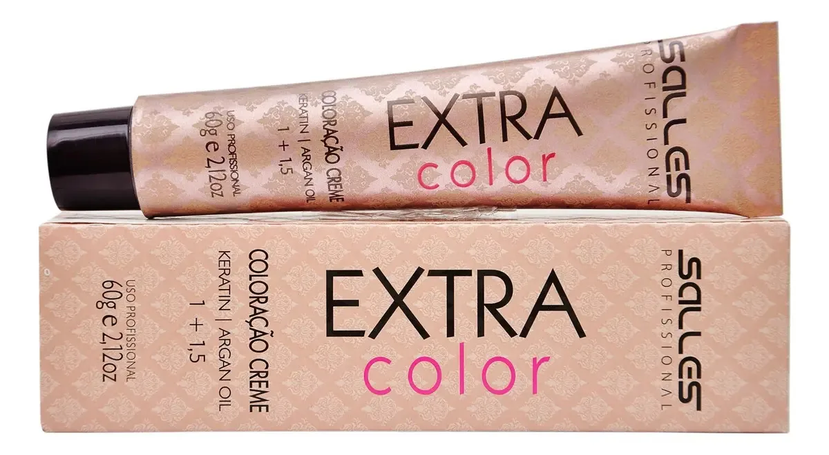 Coloração Extra Color 8.0 60g Salles Profissional