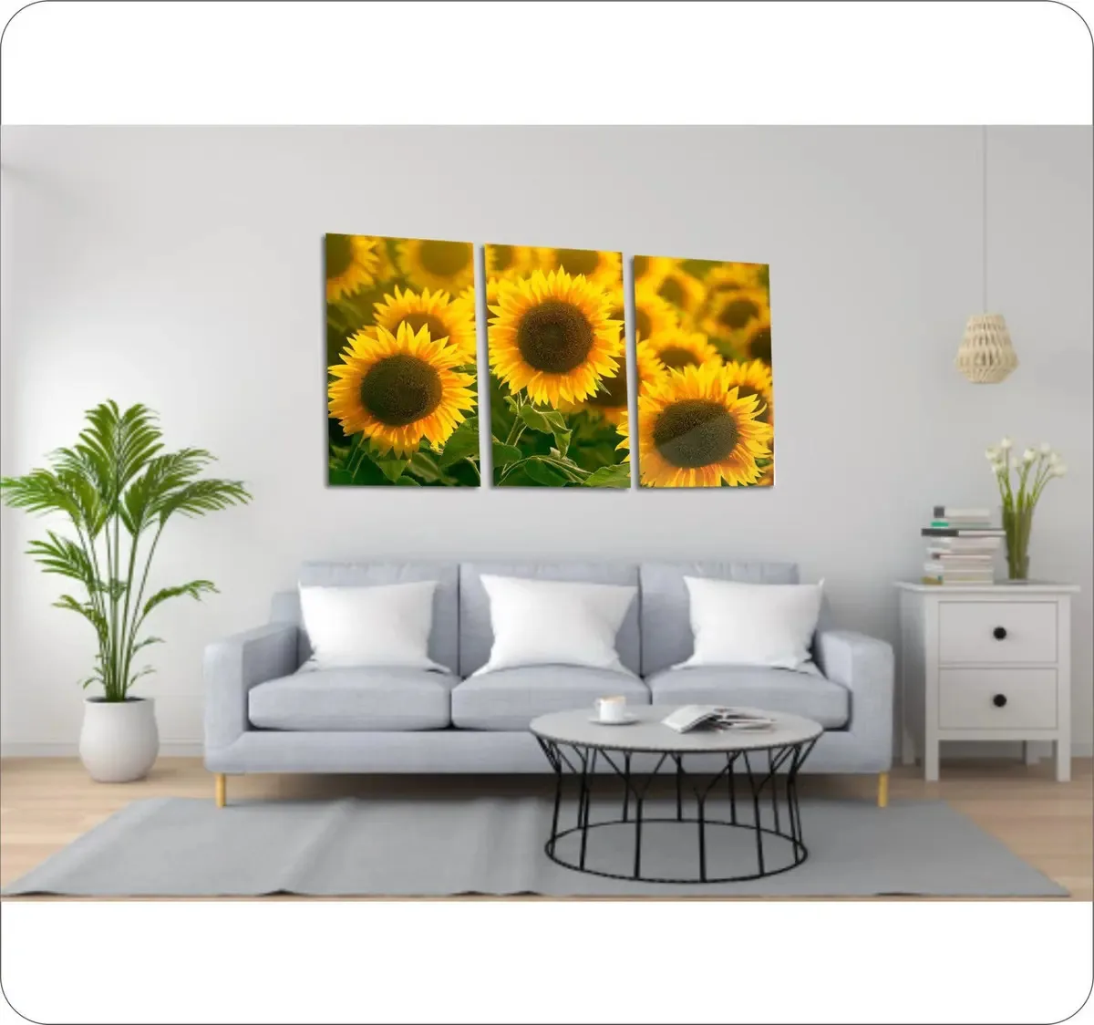 Quadros Decorativos Canvas Girassol 3