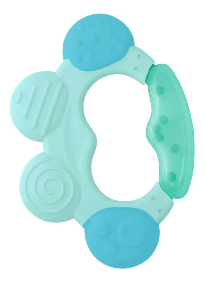 Mordedor Chocalho Azul Clingo