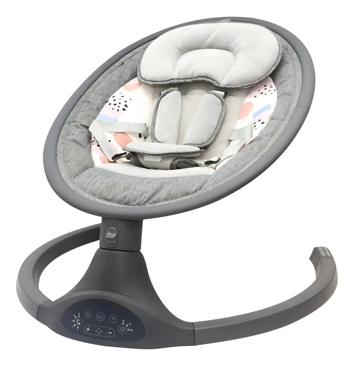 Clingo Joy Ful 3409 cadeira balanço cinza 60x83cm