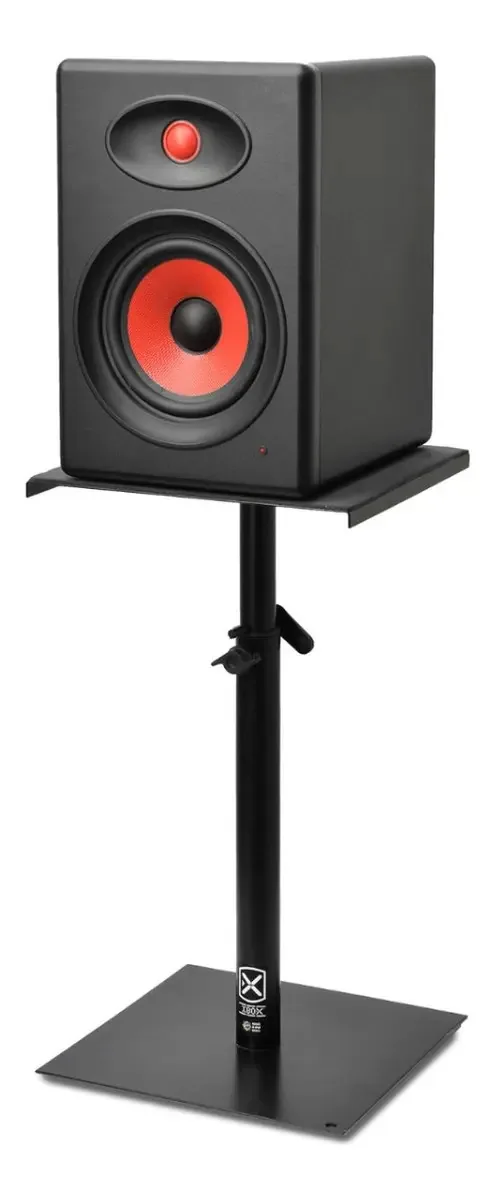 Suporte Para Monitor De Referência Ibox Srm1 - Par Cor Preto
