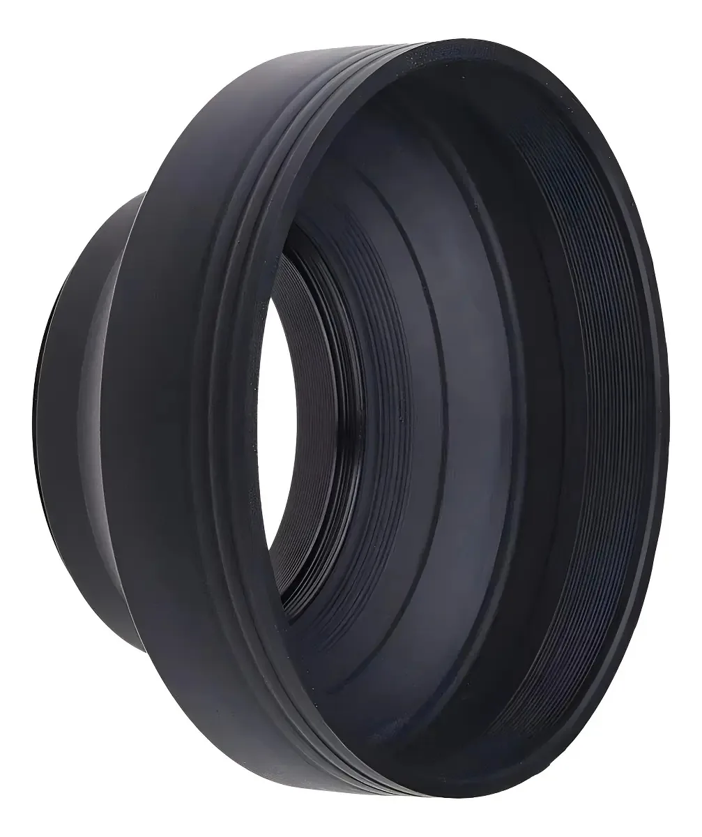 Parassol Borracha 77mm F32 Reduz Reflexo e Protege Lente