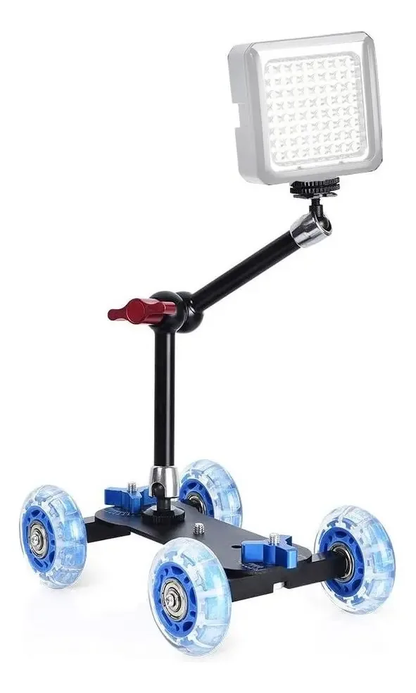 Mesa De Câmera Mini Dolly  Com Magic Arm De 11