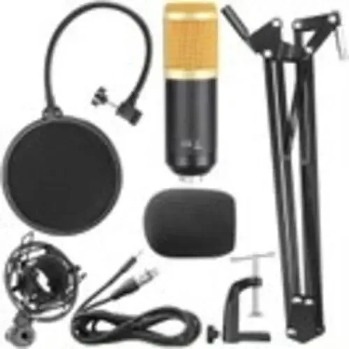 Kit De Microfone Bm8000 Com Acessórios