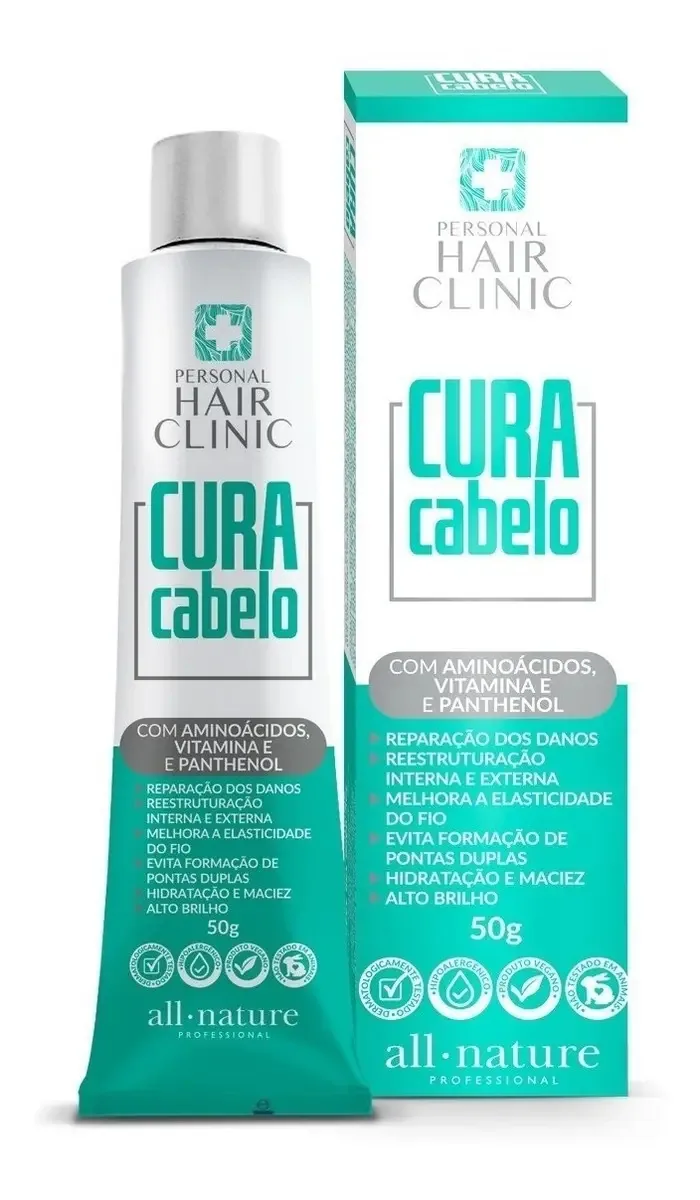 All Nature Cura Cabelo, Tratamento Do Cortex E Da Cutícula