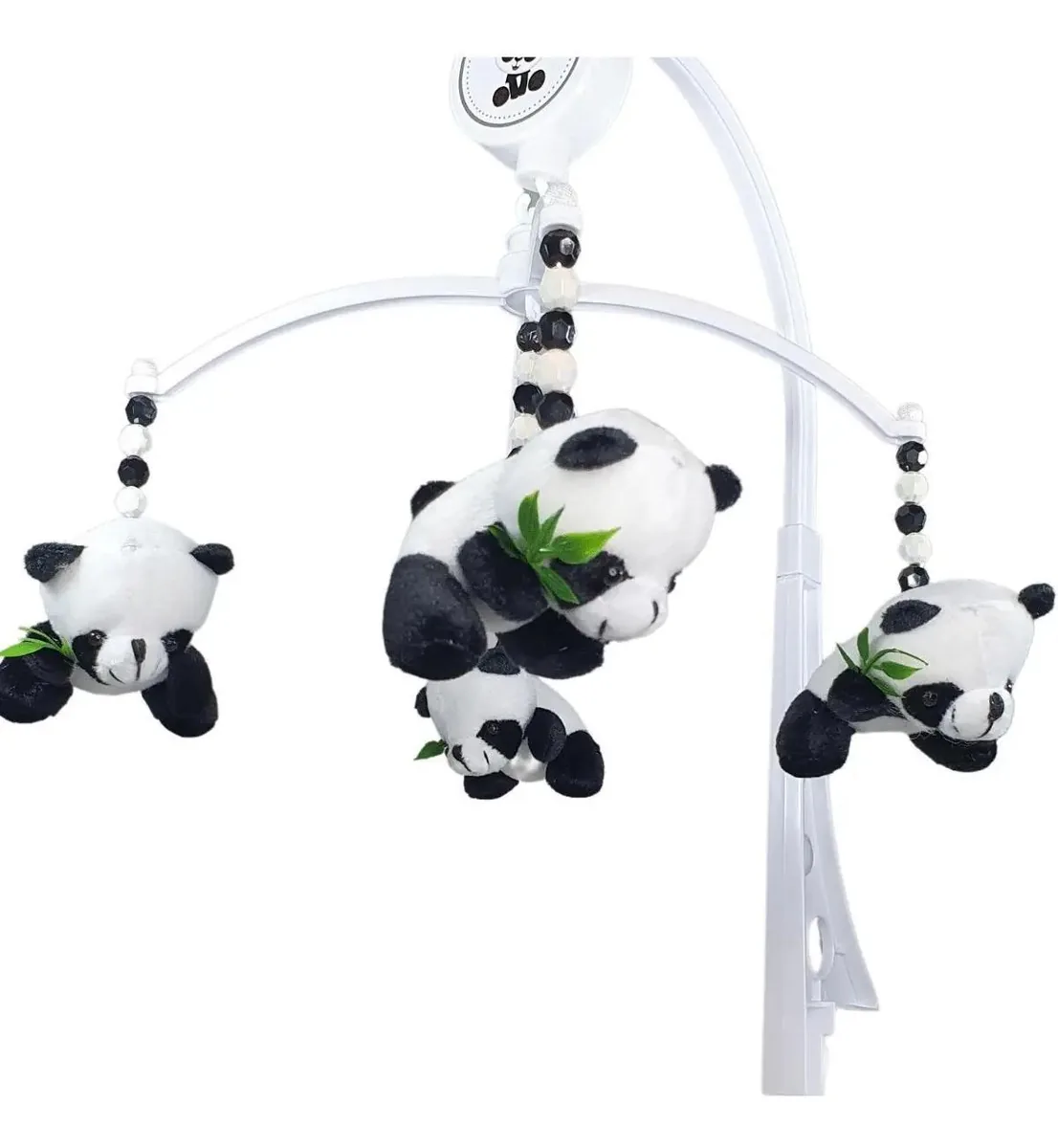 Mobile Para Berço Musical Giratório Urso Panda