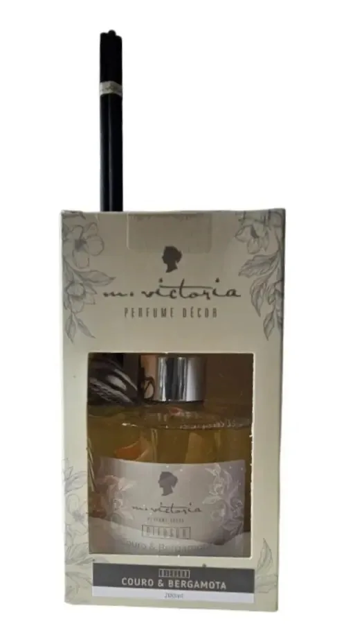 Difusor de Varetas M Victória Couro & Bergamota 200 mL