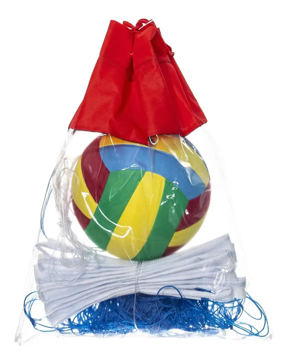 Kit Vôlei Recreação Evo Sports 5 Metros Azul
