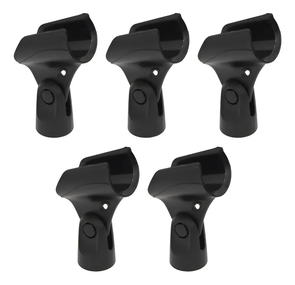 Kit de 5 Suportes Cachimbo para Microfone com Fio Onyx
