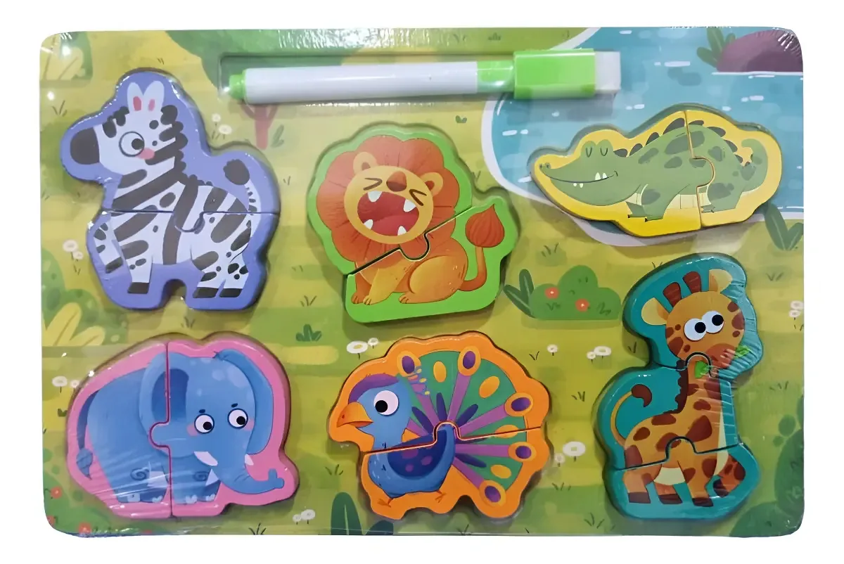 Brinquedo Educativo De Madeira Bdm26 Polibrinq