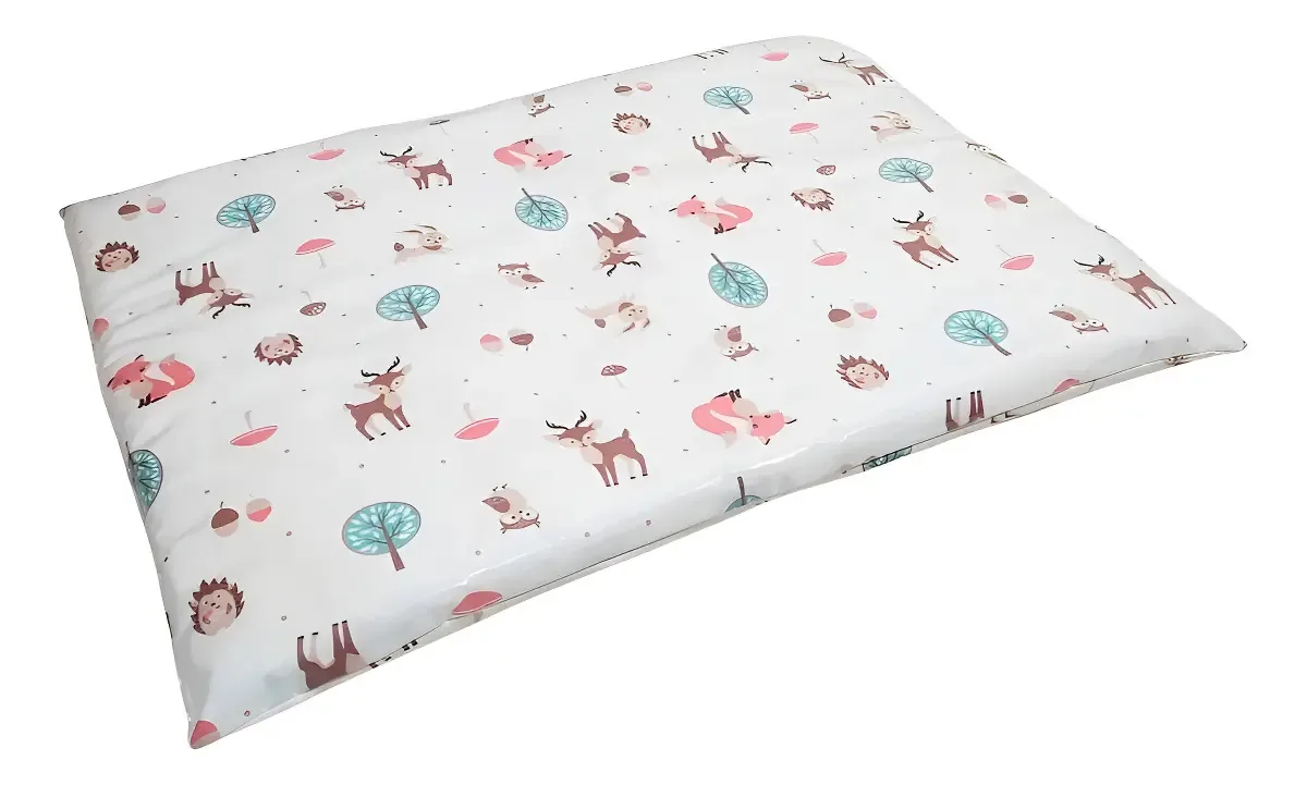 Trocador De Cômoda Slim Plastificado Bebê Bosque Encantado