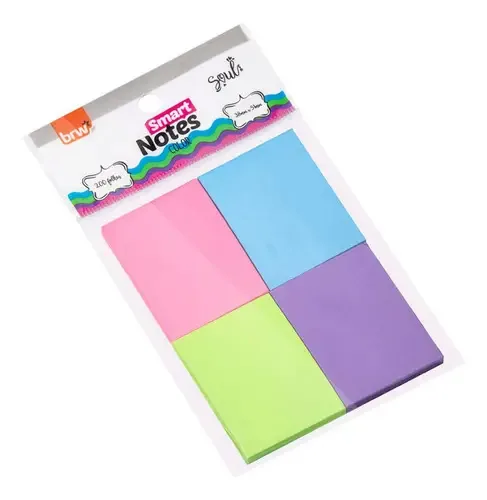 Bloco Smart Notes 38x51mm Color