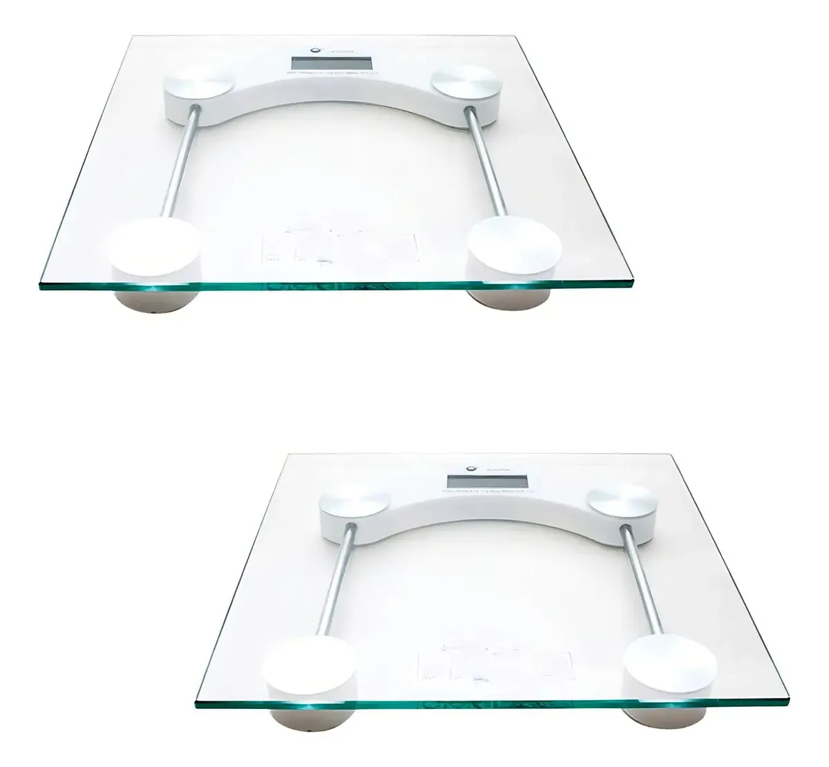 Kit Com 2 Balanças Corporal Digital De Precisão Até 180kg