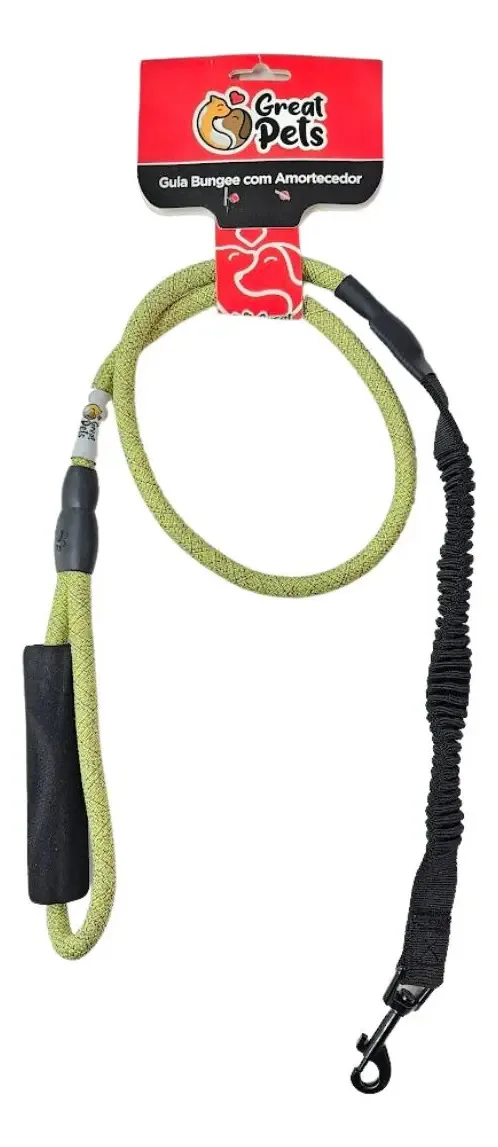 Guia Bungee Com Amortecedor Cor Verde