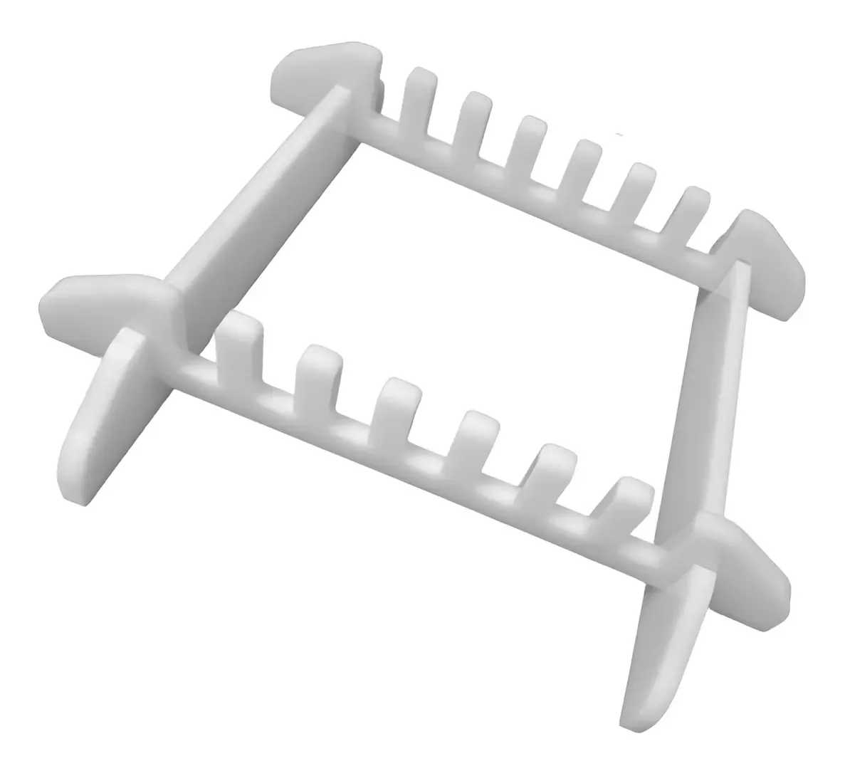 Suporte Para 7 Tábuas Placas De Corte Cozinha Cor Branco Suporte 7