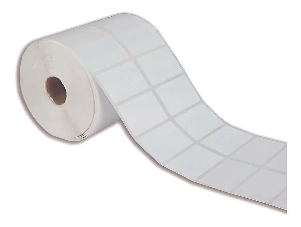 Etiqueta 50x25mm 2 Col Bopp Para Congelados - Rolo C/ 2222 Cor Branco