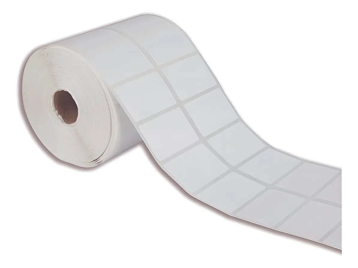 Etiqueta 40x25mm 2 Col Bopp Para Congelados - Rolo C/ 2222 Branco