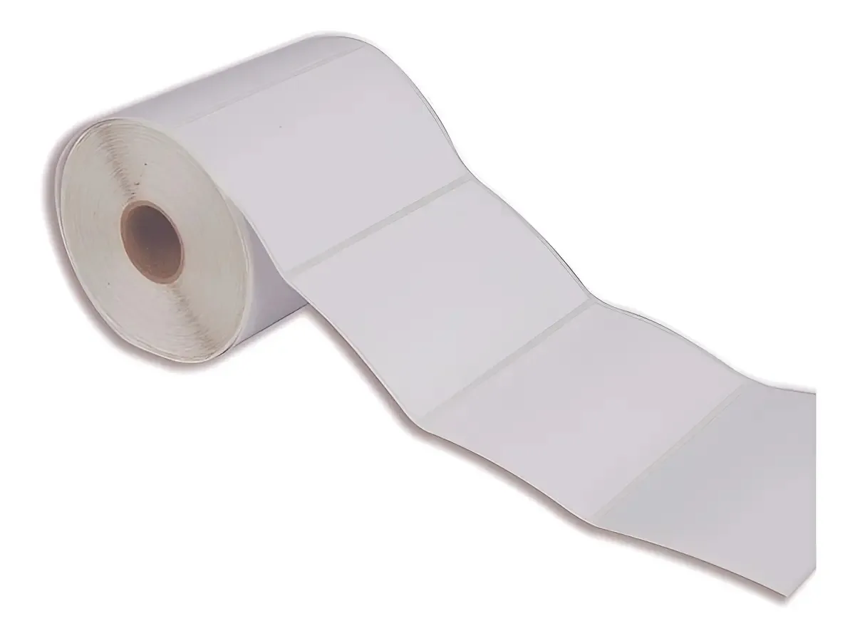 Etiqueta 90x60mm Bopp Para Congelados - Rolo C/ 476 Cor Branco