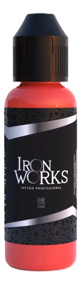 Tinta Iron Works 30ml Cor Abóbora