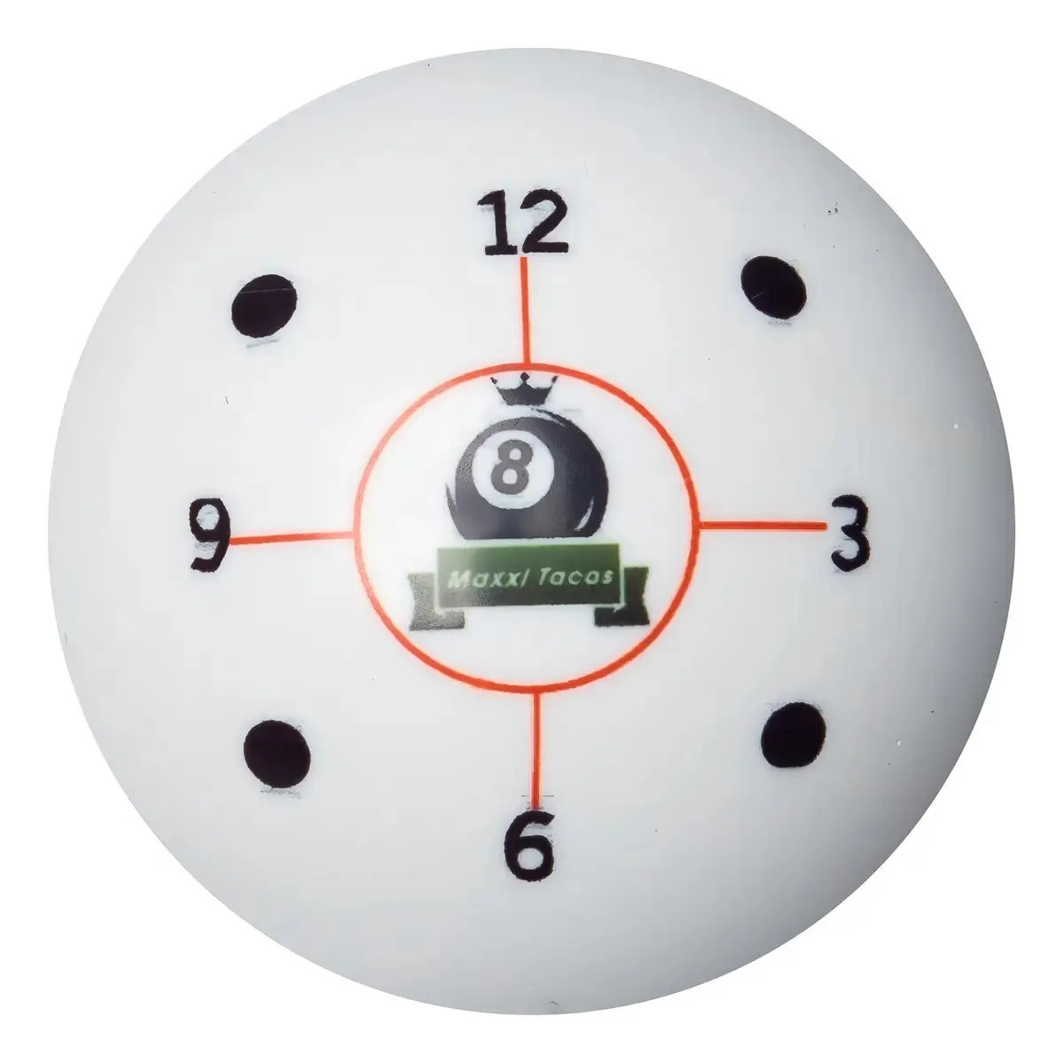 Bola Para Sinuca Bilhar Maxxi Tacos 54mm - Treine Efeitos