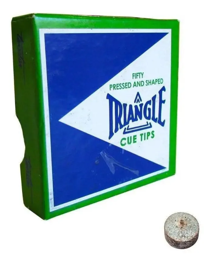 Sola De Couro Triangle 11mm Para Tacos Sinuca Profissional