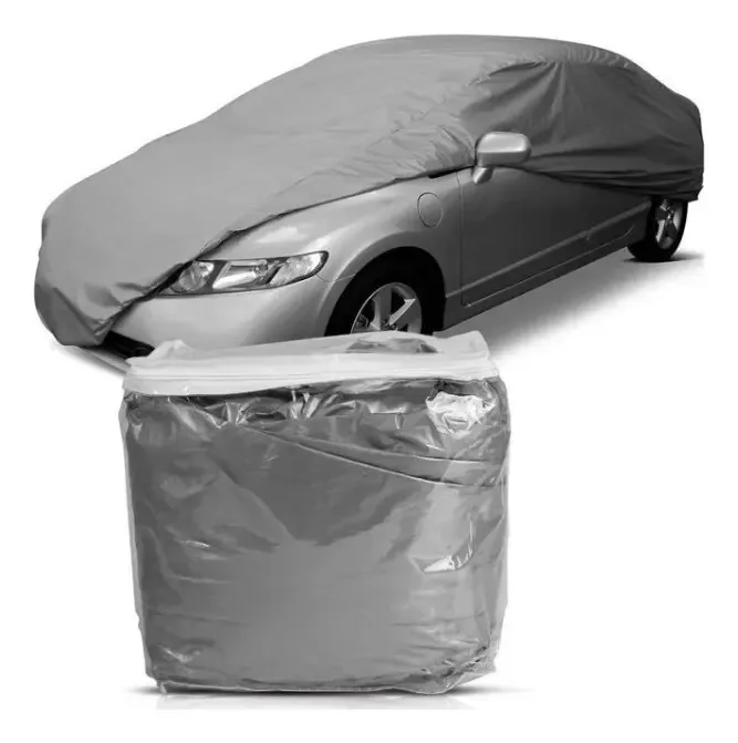 Capa Pra Cobrir Carro Impermeável Forro Proteção Sol E Chuva