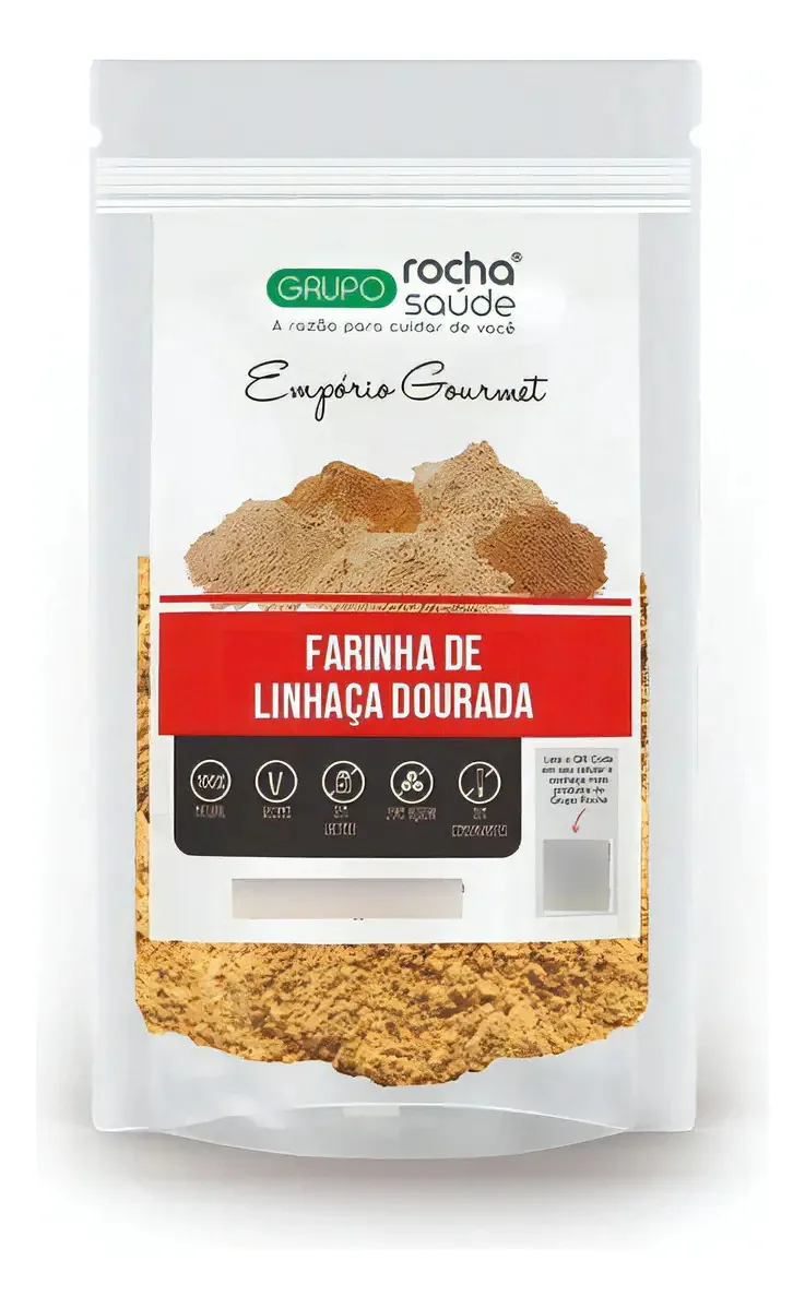 Farinha De Linhaça - Dourada - 200g