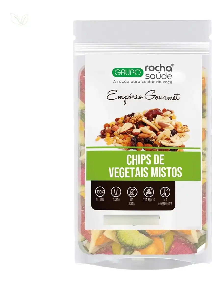 Chips De Vegetais Mistos - 100g