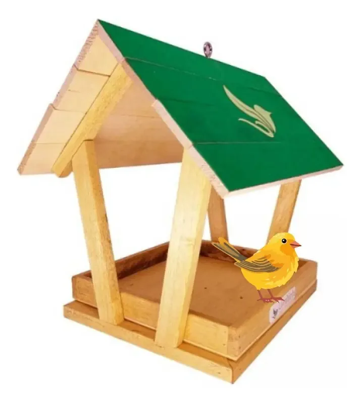 Comedouro Livre Birds Pv2 Verde294420