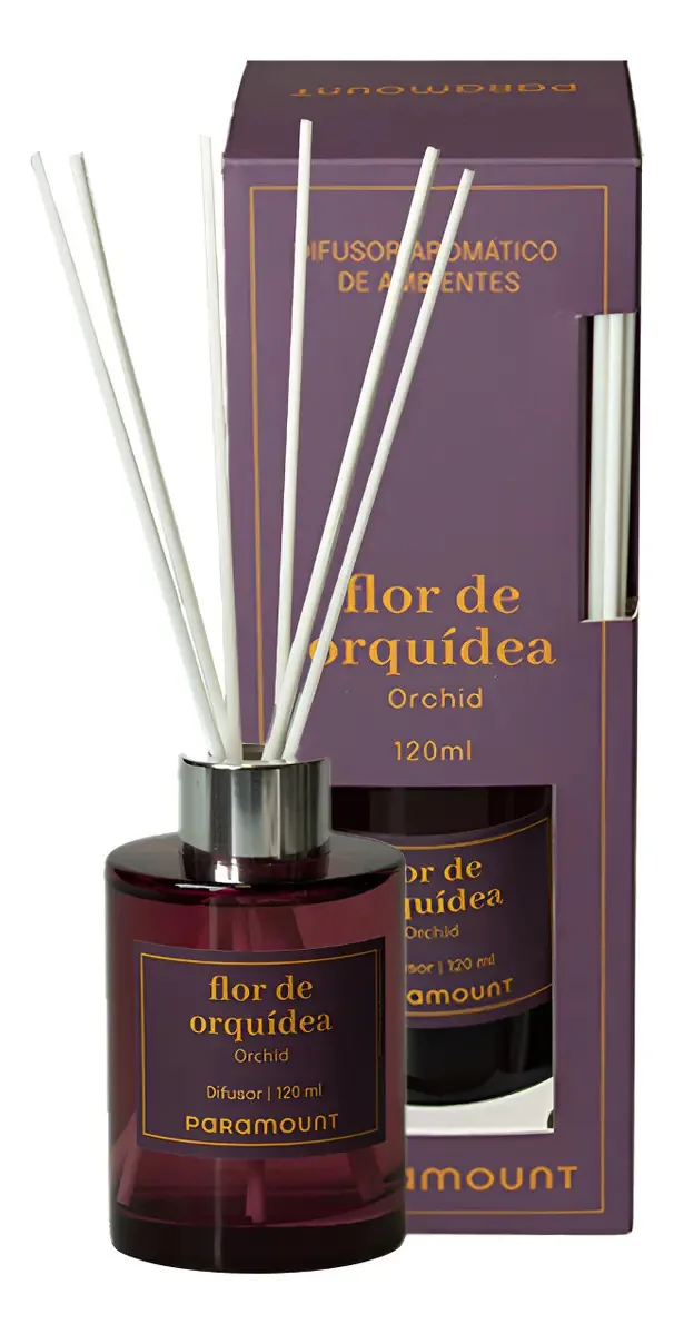 Difusor de Varetas Flor de Orquídea 120 mL, Taefe p/ Ambientes