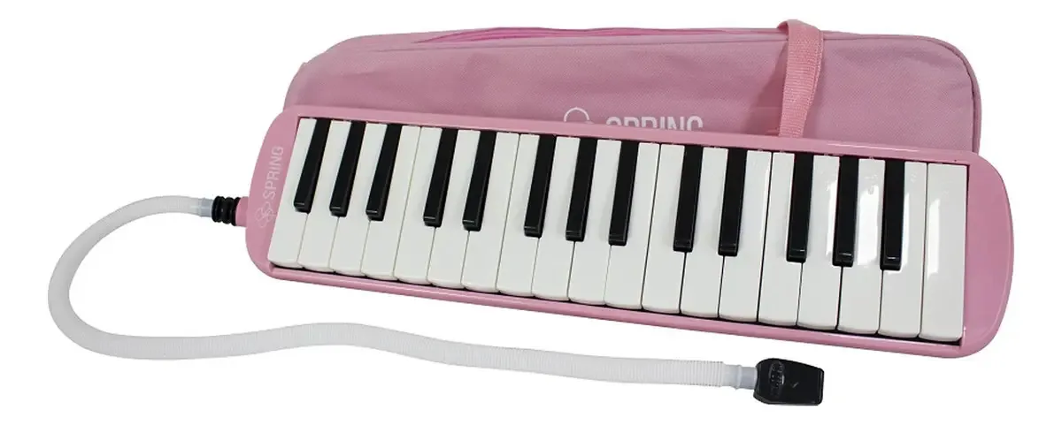 Escaleta Spring Sg-32 32 Notas Rosa Com Bag